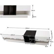 Television Stands & Entertainment Centers - White - View 2