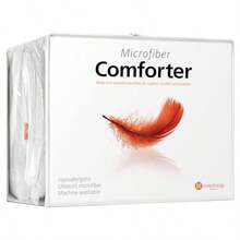 Hospitology Heavenly Microfiber Goose Down Alternative Duvet Insert/Comforter 90-Inch by 94-Inch Queen - blanco - Ver 1