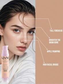 NYX Bare With Me 遮瑕精华，遮盖黑眼圈、斑点、痘印和红血丝，#03 香草色，24 小时保湿，精华质地，修正瑕疵，蕴含银耳、积雪草、绿茶，滋养、修复，舒缓压力肌肤，适合所有肤质，完美适用于日常使用、专业化妆、户外活动、节日礼物。 - #03 Vanilla - 查看 5