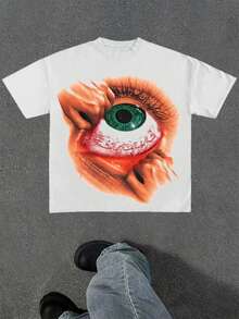 Heavenly Innocence Path to Paradise(100 percent cotton 180g T-shirt)Ropa Masculina de Alta Calidad Camiseta de manga corta holgada con estampado de moda para hombre | Diseño exquisito - Blanco - Ver 1