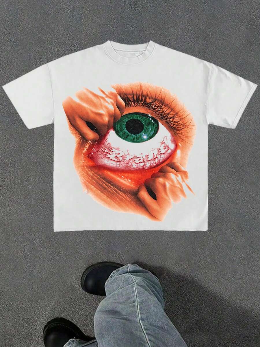 Heavenly Innocence Path to Paradise(100 percent cotton 180g T-shirt)Ropa Masculina de Alta Calidad Camiseta de manga corta holgada con estampado de moda para hombre | Diseño exquisito - Blanco - Ver 1