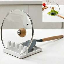 Kitchen Accessories Spoon Rest Fork Shelf Spoon Spoon Holder Kitchen Storage Organizer Utensil Rest For Cooking Tool - Multicolor - View 10