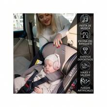 2 En 1 Orejeras Antiruido Bebe 0-4 Protector Auditivo Orejeras Contra Ruido De Longitud Ajustable Para Bebe, 2 Modo Audifonos Bebe Inhibidor Ruido, Ligeras Y Amigables Con La Piel, Diseño Acolchado Suave, Evitan Daños Auditivos Y Mejoran - Unitalla - Ver 7