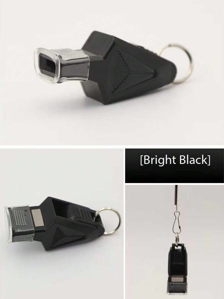 Upgraded High-Pitched Whistle, Suitable For Sports Teachers, Basketball, Soccer, Volleyball, Referee Whistles, Outdoor Sports, Life-Saving, Swimming Whistles; Purchase One Whistle And Receive Four Accessories Free Of Charge.