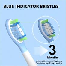 ZxcvToot Ea Compate Wit Pils Sonicare C3 C2 G3 A3 W2 Replacement Ea 12 Pack  Ea Compate Wit Pils Sonicare  Toot And WToothbrush Replacement Heads - 白色 - 查看 6