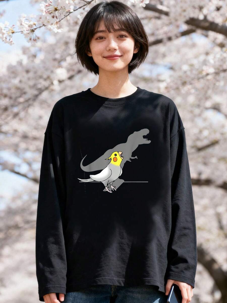 Women T-Shirts - Black - View 1