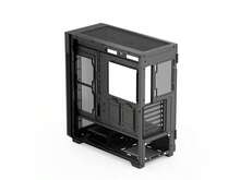 Rosewill FBM-X7 Black ATX Mid Tower Case - Hinged Tempered Glass Side Panel, High Airflow, 4 X PWM ARGB Fans, Pre-Installed 650W 80+ Gold Power Supply - Black - View 6