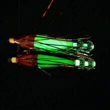 Avlcoaky 4pcs/Set 10cm/ 5g Squid Jig Hook Squid Umbrella Hook - Multicolor - View 6