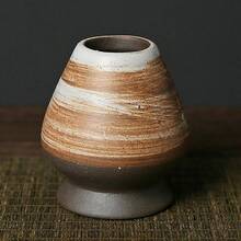 Cerámica gruesa japonesa, soporte paraé Matcha Chasen, cuenco, batidor de bambú, molinillo, herramientas para elé, soporte, accesorios para elé QMJI - CXL-D - Ver 13