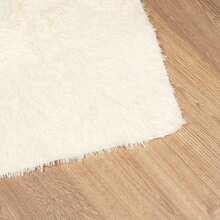 vidaXL Teppich Shaggy Hochflor NAVARRA Creme 160x230 Cm Polyester - White - View 4