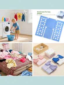 Shirt Folding Board, Clothing Folding Board, Plastic Laundry Folding Rack, Household Storage Tool, T-Shirt Folding Board, T-Shirt Folding Device, Clothing Folding Board, Plastic Laundry Folding Rack, Adjustable Plastic Clothing Folding Board, Easy And Quick Clothing Organizer, Multiple Holes For Convenient Home Storage, Suitable For Adults And Children