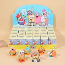 Spongebob Squarepants Delicious Crabby Patty Cartoon Cute Desktop Decoration Toy, Holiday & Birthday Gift
