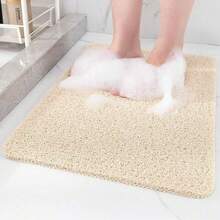 16x24 Inch Quick Dry Non-Slip PVC Loofah Bath Mat, Waterproof Fast Drying Soft Shower Mat With Porous Fiber Structure, Easy To Clean, Hand Wash Only - Multicolor - View 8