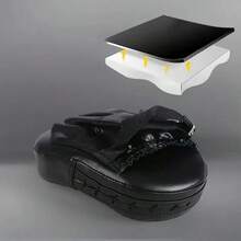 符合人体工学的拳击手靶 - 轻便EVA训练垫，适用于拳击、散打和跆拳道 - 红黑配色，经久耐用，便于携带，训练器材|符合人体工学设计|轻便垫子