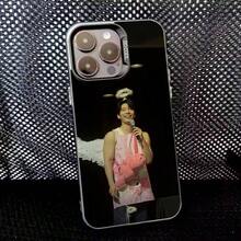 Funda de teléfono W-Wi H-Ha-joon para 17,16,15,14,13,12,11,Pro,Max,Plus, Anti caída negro mate duro - z4 - Ver 11