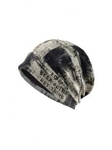 1顶新款个性化字母绒面针织帽，轻便夏季户外运动帽，酷炫男士帽，男女通用休闲春秋季帽 - 彩色 - 查看 23