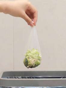 100pcs/Pack Disposable Kitchen Sink Strainer Bags, Used To Collect Food Waste And Leftovers - Multicolor - View 12