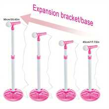 Kids' Musical Toy Guitar With Microphone - Interactive Singing And Playing Set, Educational Early Learning Music Instrument, Durable ABS Material, Multifunctional With Sound Effects And LED Lights