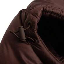 Adidas Originals Áo khoác lông vũ nữ, Áo khoác thể thao ngoài trời thoải mái ESS DOWN PUFF - nâu đỏ - Xem 7