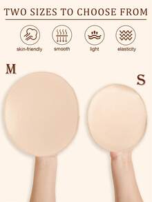 2 pezzi/1 paio di cuscinetti modellanti per il sedere da donna, modellatore di glutei invisibile e senza cuciture, solleva e modella istantaneamente i glutei, opzioni colore nero/beige, adatto per uso quotidiano o protezione dei glutei durante lo sport - Multicolore - Visualizzare 6