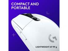 Logitech G305 LIGHTSPEED Wireless Gaming Mouse, Hero 12K Sensor, 12,000 DPI, Lightweight, 6 Programmable Buttons, 250h Battery Life, On-Board Memory, PC/Mac - White - 白色 - 查看 7