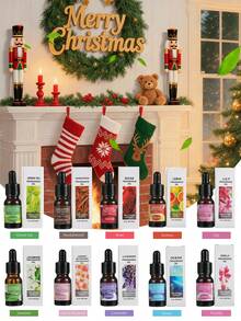 1 Botella difusor de gotero de aceite esencial + 1 humidificador de cristal, aceite esencial, humidificador/difusor de aromaterapia/piedra aromática/ambientador de coche, aromaterapia para relajar el dormitorio, fragancia duradera de incienso, rosa y limón aceites esenciales de plantas