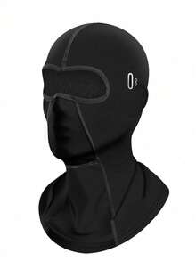 1 pieza Máscara facial de invierno a prueba de viento, calentador de cuello, protector de oídos, pasamontañas, gorro de esquí para hombres - Multicolor - Ver 4