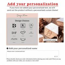 4 Stücke personalisierte eingravierte Marmor-Muster Holz Untersetzer, personalisierte Geschenke, Tischdekoration, Wohnaccessoires, geeignet für alle Jahreszeiten