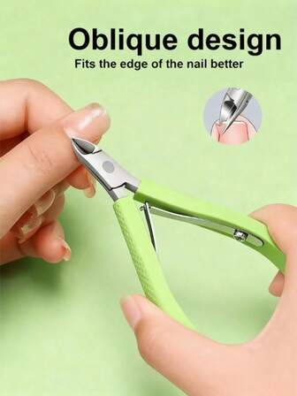 4pcs Stainless Steel Cuticle Nipper Set, Professional Manicure Cuticle Cutter, Nail Care Tools For Removing Cuticles And Hangnails On Fingers And Toes