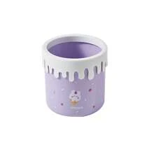 随机颜色冰淇淋造型桌面垃圾桶，大容量敞口垃圾桶，适用于家庭、客厅、办公室。 - 彩色 - 查看 7