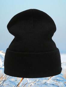 Winter Warm Boys' And Girls' Knitted Hats Cute Knitted Hats Children's Knitted Hats Youth Knitted Hats Outdoor Windproof Hats Customized Photo Logo - A - View 30