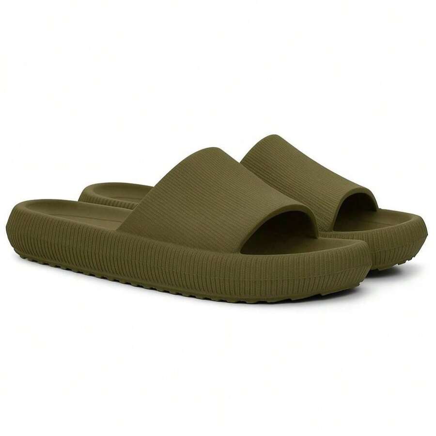 Women's Cloud Slide – Lightweight, Soft, And Stylish - 軍綠色 - 查看 1