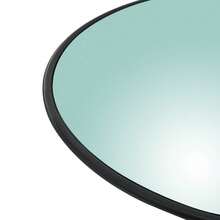 18 Inch Convex Security Mirror Wide Angle Round Traffic Mirror For Indoor Outdoor Use, Garage, Warehouse, Parking Lot - màu đen - Xem 11