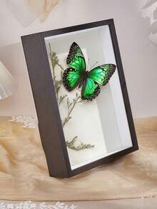 A4/8/10/6/16 Inch Interchangeable DIY Dried Flower Photo Frame, Suitable For DIY Crafts, Dried Flowers And Memorabilia - Multifunctional Gift Box And Home Decor, Perfect For Displaying Plant Specimens, Tickets, Souvenirs, Bouquets And Butterfly Decorations. (Black) (Frame Only, Transparent Acrylic, Dried Flowers Not Included) - Black. - View 8