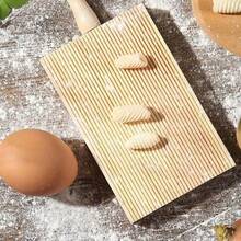 Wooden Garganelli Board Practical Gnocchi Macaroni Board Making Kitchen Cooking Tools