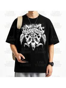 Alice In Chains Rock Band T-Shirt, Grunge, International Music, Unisex, Men's/Women's, 100% Cotton, Top Premium Streetwear, New Release, Immediate Shipping, Various Colors!! Plus Size - 愛麗絲囚徒8 - 查看 2