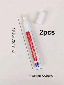 1pc/4pcs/8pcs Ceramic Tile Grout Pen, Waterproof Mildew-Proof Repair Pen, Suitable For Kitchen & Bathroom Wall & Floor Tile Gaps - White - View 12