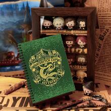 1pc Harry Potter 4 Hogwarts House Printed Notebook, 80 Pages Signature Book, Suitable For Office, School, Note-Taking - College Logo - View 8