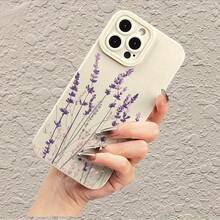 Juego de Ojos de Ángel Suaves con impresión UV de lavanda púrpura, funda de protección para teléfono personalizada, elegante y simple, 360°funda de protección mate, a prueba de golpes y anti-caídas, resistente a las manchas y duradera, adecuada para  17/17 Pro/17 Pro Max/17 Air/ 16/16 Pro/16 Pro Max/16 Plus/ 15/15 Pro Max/15 Pro/15 Plus/ 14/14 Pro/14 Plus/14 Pro Max/ 13/13 Pro/13 Pro Max/12/12 Pro/12 Pro Max/11/11 Pro/11 Pro Max/XR/X/XS/XS Max Es el regalo de cumpleaños perfecto para novias, novios, esposos, esposas, amigos, o para uno mismo, innovadora y a la moda, adecuada tanto para hombres como para mujeres. - Blanco 1436 - Ver 11