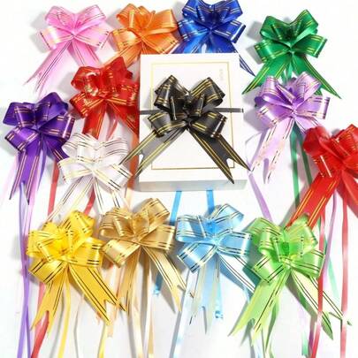 200 piezas Paquete de lazos de regalo para decoración de fiestas, envoltura de regalos y bodas o cumpleaños