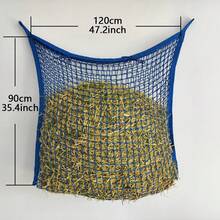 1pc Durable Slow Feeder Hay Net, Suitable For Horses And Goats - Easy To Fill, Large Opening Design - Black And White Color, Small Mesh Holes - Multicolor - View 7