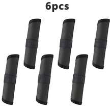 6pcs Bait Gloves Lure Wrap Lure Covers Fishing Bait Covers Easily See Lure Hook Covers Lure Guard To Keep Fishermen Fishing For Fishing Rod