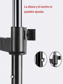 Perchero de DOS TUBOS para Ropa, Perchero para Ropa Ajustable, Perchero Ajustable Poste Unico, Organizador Estante de Ropa con Ruedas para Colgar Ropa