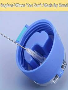 6/7/10件套多功能厨房清洁刷套装 - 婴儿奶瓶和水杯螺旋刷套装，手动，无需用电，适合家庭使用，小刷子可用于清洁水槽缝隙，长柄厨房清洁刷 - 杯刷 - 查看 6