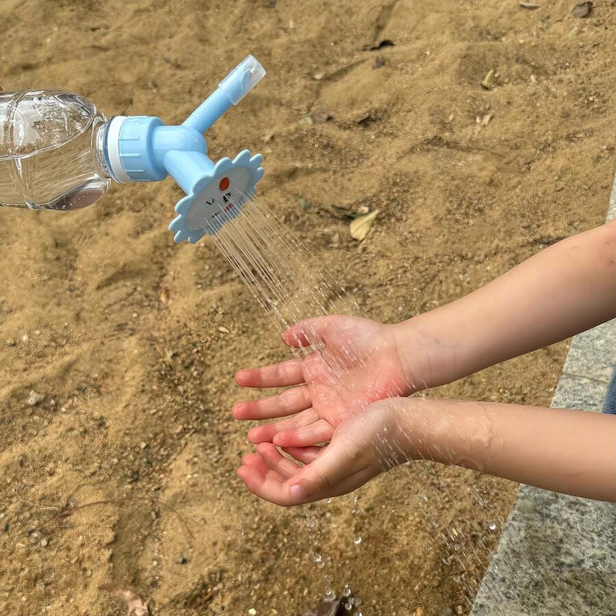 4-Color Watering Can With Sprinkler, Long Spout Watering Pot, Dual-Use Household Gardening Tool For Watering Plants And Succulents - Multicolor - View 1