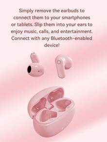 Nuevos auriculares inalámbricos Bluetooth con tecnología acústica, diseño compacto, sonido de alta fidelidad, ultraligeros, ajuste semi-intrauricular, ajuste deportivo , batería de larga duración, estuche de carga de 160mAh, incluye correa para el cuello - Unitalla - Ver 7