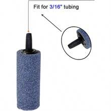 AQUANEAT Aquarium Air Stones 1 Inch 12 Pack Bubble Stone Aerator Bubble Diffuser Air Pump Accessories For Aquariums Fish Tanks And Hydroponics - 2英吋 - 查看 3