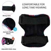 6 In 1 Kids Protective Gear Set, Include Knee Pads, Wrist Guards And Elbow Pads, Protective Gear Set For Skating Cycling Bike Scooter Inline Skating