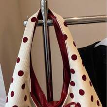 Cute Chic And Functional Bow Detail Shoulder Bag: Large Capacity For Daily Commute Or Party Events - - Perfect Companion For Shopping, Office, Or Social Gatherings - 黑色 - 查看 6