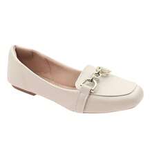 Comfortable Moccasin-Style Shoe With A Bridle Detail. Lightweight, Stylish, And Elegant For Your Everyday Life. Ella's Shoes - 白色 - 查看 14